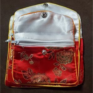Silk Embroidered Bag / Pouch